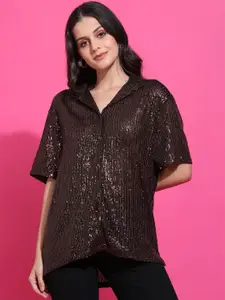 SAFFE Women Opaque Casual Shirt