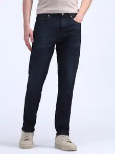 Flying Machine Men Prince Slim Fit Heavy Fade Stretchable Jeans