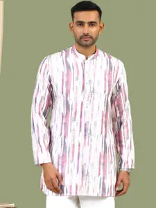 TATTVA Men Mirror Work Kurta