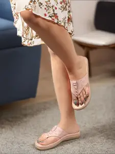 Mast & Harbour Women Open Toe Flats