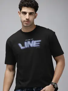 SPYKAR Typography Printed T-shirt