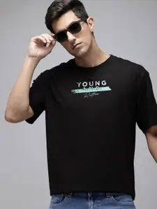 SPYKAR Typography Printed T-shirt