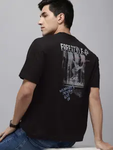 SPYKAR Graphic Printed T-shirt