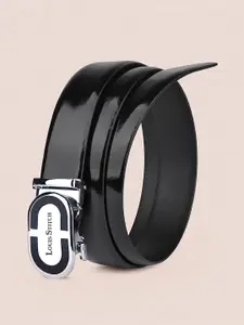 LOUIS STITCH Premium VT Leather Men Auto Lock Buckle Belt