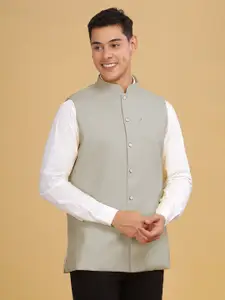 Anouk Men Woven Nehru Jackets