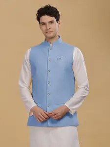 Anouk Men Woven Cotton Nehru Jacket