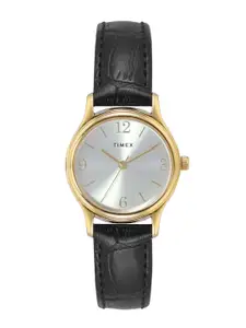 Timex Women Dial & Leather Straps Analogue Watch - TWTL87SMU15