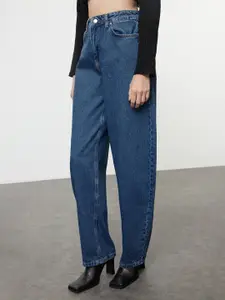 Trendyol Women Slash Knee Jeans