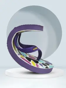 NoStrain Men Printed Rubber Room Slippers