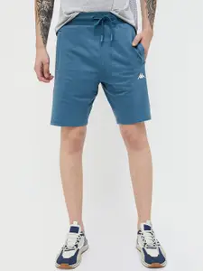 Kappa Men Mid Rise Cotton Sports Shorts