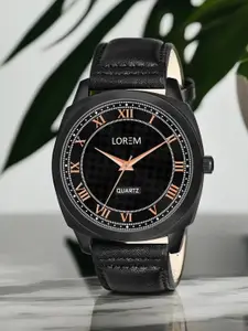 LOREM Men Dial & Straps Analogue Watch-LR87-A