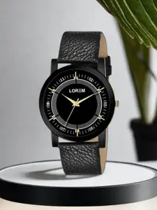 LOREM Men Dial & Bracelet Style Straps Analogue Watch LR48-A