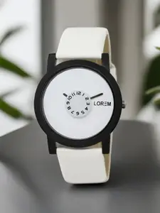 LOREM Men Dial & Straps Analogue Watch-LR26-A