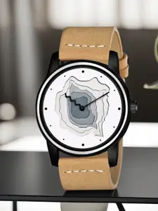 LOREM Men Dial & Bracelet Style Straps Analogue Watch-LR68-A