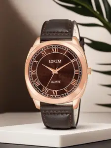 LOREM Men Dial & Straps Analogue Watch LR89-A