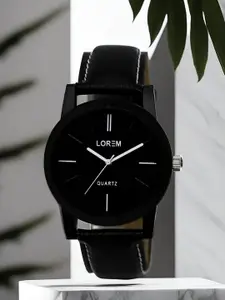 LOREM Men Dial & Bracelet Style Straps Analogue Watch-LR05-A