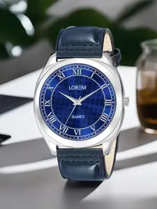 LOREM Men Dial & Bracelet Style Straps Analogue Watch-LR92-B