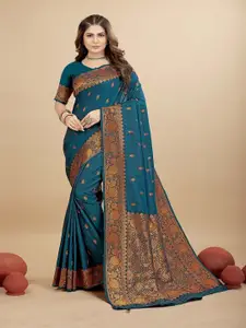 SGF11 Woven Design Pure Zari Heavy Work Kanjeevaram Silk Saree