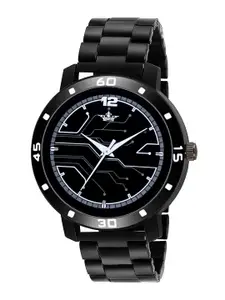 LOREM Men Dial & Stainless Steel Bracelet Style Straps Analogue Watch LR113-B