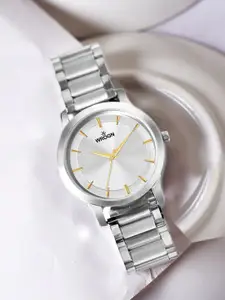 WROGN Men Dial & Stainless Steel Bracelet Style Straps Analogue Watch HOBWRG-24-0421