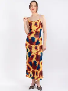 Stylecast X Hersheinbox Print Bodycon Maxi Dress