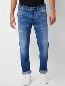 SPYKAR Men Mildly Distressed Heavy Fade Cotton  Jeans