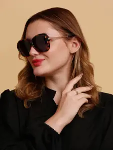 SUNNIES Women Oversized Sunglasses with Polarised Lens SNS-11690-C041