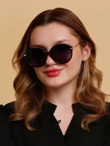 SUNNIES Women Round Sunglasses with Polarised Lens SNS-11689-C025