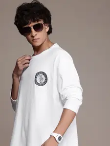 The Roadster Lifestyle Co. Drop-Shoulder Sleeve Sweatshirt