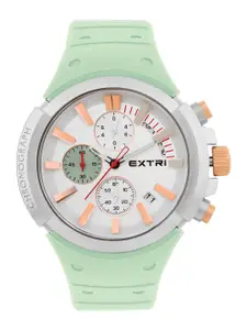 EXTRI Men Dial & Stainless Steel Straps Analogue Watch X6058-A