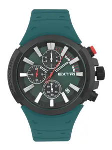EXTRI Men Dial & Stainless Steel Straps Analogue Watch X6058-E