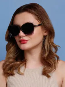 SUNNIES Women Oversized Sunglasses with Polarised Lens SNS-11714-C045