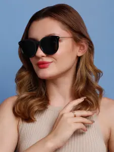 SUNNIES Women Round Sunglasses with Polarised Lens-SNS-11720-C025