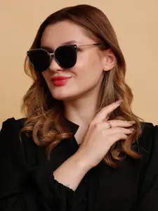 SUNNIES Women Round Sunglasses with Polarised Lens-SNS-11712-C025