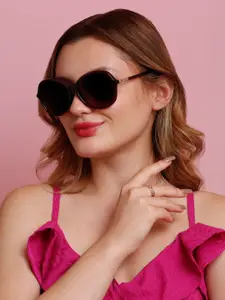 SUNNIES Women Oversized Sunglasses with Polarised Lens SNS-11715-C042