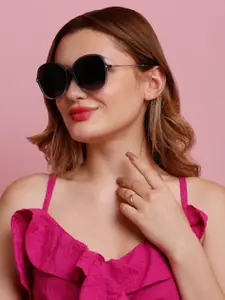 SUNNIES Women Oversized Sunglasses with Polarised Lens SNS-11718-C047