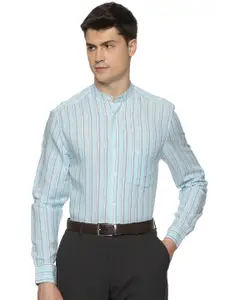 THE FORMAL CLUB Men Relaxed Striped Formal Shirt