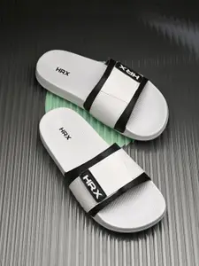 HRX by Hrithik Roshan Men Synthetic Velcro Sliders
