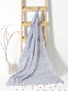 Contrast Living Women Printed Pure Cotton Scarf