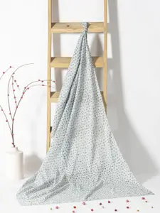 Contrast Living Women Ethnic Motifs Printed Pure Cotton Scarf