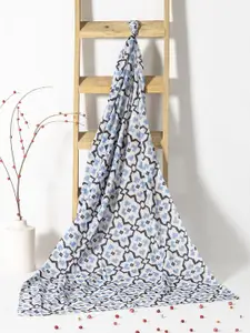 Contrast Living Women Printed Pure Cotton Scarf