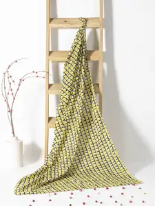 Contrast Living Women Printed Pure Cotton Scarf