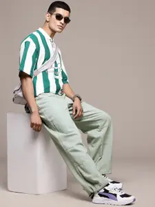 The Roadster Lifestyle Co. Men Acid Wash Jeans