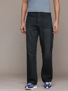 The Roadster Lifestyle Co. Men Wide Leg Pure Cotton Jeans