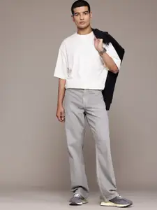 The Roadster Lifestyle Co. Men Flared Pure Cotton Jeans