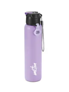 Milton Purple Sipstar 1000 Water Bottle with Straw Lid Leak Proof Sipper 875ml