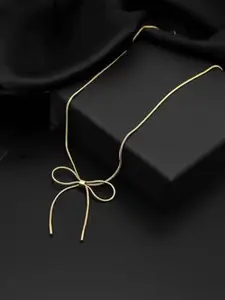 EL REGALO Gold Plated Stainless Steel Necklace