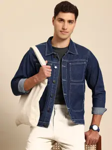Mast & Harbour Regular Pure Cotton Denim Jacket