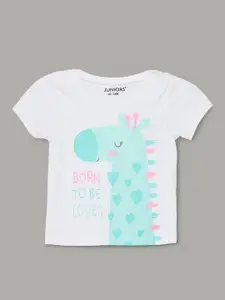 Juniors by Lifestyle Girls Round Neck T-shirt