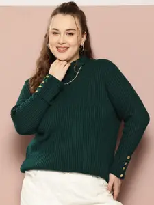 Sztori Plus Size Knitted Pullover